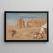 Le Ramesseum à Thèbes - John Frederick Lewis — indrammet kunstværk på væggen