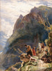 Jægere fra Tyrol - John Frederick Lewis — visning af kunstværket