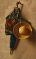Parapluie, chapeau et sac de tapis - John Frederick Peto — visning af kunstværket