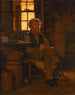 "À l'ombre" - John George Brown — visning af kunstværket