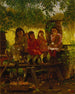 Le Moulin à Cidre - John George Brown — visning af kunstværket