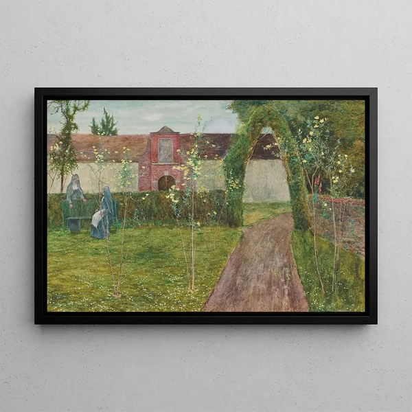 John George Sowerby - The Convent Garden.webp