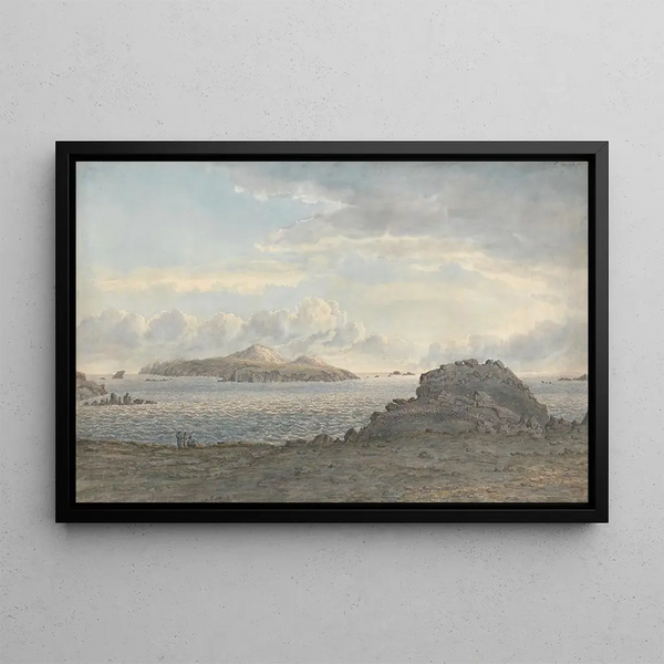 St Davids Head, Pembrokeshire - John Glover — indrammet kunstværk på væggen