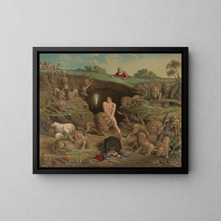 John H Buffords  Sons - Twelve Temptations  Daniel in the Lions Den.webp