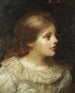 Portrait af en pige - John Hanson Walker — visning af kunstværket