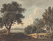 Landskab med en fjernt view af London - John Henry Campbell — visning af kunstværket