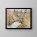 Bassin de ciguë - John Henry Twachtman — indrammet kunstværk på væggen