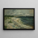 Stormskyer - John Henry Twachtman — indrammet kunstværk på væggen