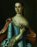 Mme William Carmichael - John Hesselius — visning af kunstværket