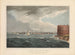 New York fra Governors Island - John Hill — visning af kunstværket