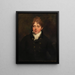 Gentleman irlandais - John Hoppner — indrammet kunstværk på væggen