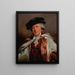 Portrait af Dr. Edmund Ayrton - John Hoppner — indrammet kunstværk på væggen