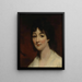 Portrait af Lady Cavendish - John Hoppner — indrammet kunstværk på væggen