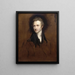Portrait af en gentleman - John Hoppner — indrammet kunstværk på væggen