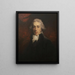 Thomas Erskine Lord Chancelier - John Hoppner — indrammet kunstværk på væggen