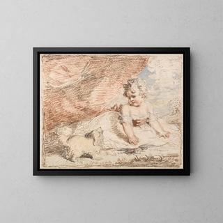 John Hoppner - Young Child with LapDog.webp