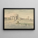 Château de Brougham - John Inigo Richards — indrammet kunstværk på væggen