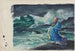 Et Rishi, der udløser en storm - John La Farge — visning af kunstværket