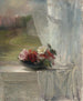 Blomster på vindueskarmen - John La Farge — visning af kunstværket