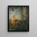 La Muse de la Peinture - John La Farge — indrammet kunstværk på væggen