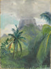 Le Pic de Maua Roa Île de Noon de Moorea Îles de la Société Uponohu - John La Farge — visning af kunstværket