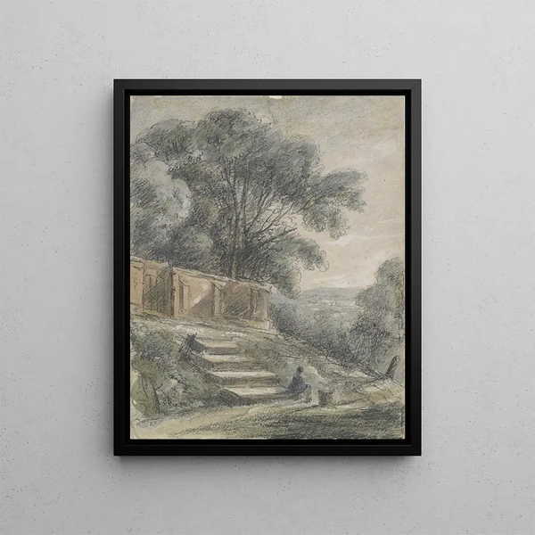 John Laporte - Landscape with sloping steps.webp