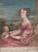Madame William Wilberforce og barn - John Linnell — visning af kunstværket
