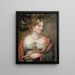portræt af Anne Law født Towry, 1. dame af Ellenborough - John Linnell | Reproduction — indrammet kunstværk på væggen