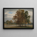Hyde Park - John Martin — indrammet kunstværk på væggen
