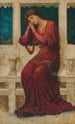 Når sorg kommer om sommeren - John Melhuish Strudwick — visning af kunstværket