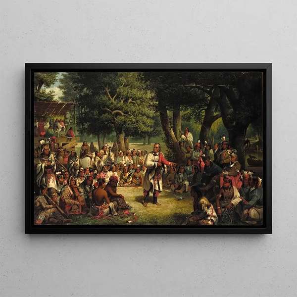 John Mix Stanley - The Trial of Red Jacket.webp