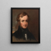 Joseph Clay Neal - John Neagle — indrammet kunstværk på væggen