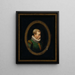 Portræt af en huguenot-adelmand fra Charles IX's tid - John O'Brien Inman — indrammet kunstværk på væggen