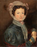 Portrait af fru McCarthy, J. H. McCarthys bedstemor - John O'Keeffe — visning af kunstværket