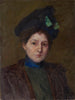 Portrait af Winifred Brady - John Ottis Adams — visning af kunstværket