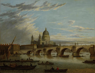 Vue du pont de Londres - John Paul — visning af kunstværket
