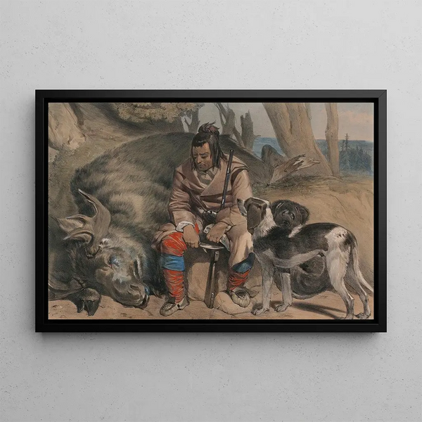 John Richard Coke Smyth - Moose Hunter.webp