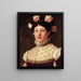 Madame la Comtesse - John Robert Dicksee — indrammet kunstværk på væggen