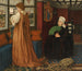 Juliette og hendes amme - John Roddam Spencer Stanhope — visning af kunstværket