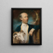 John Collins de Devizes - John Russell — indrammet kunstværk på væggen