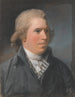 Portrait af en gentleman kaldet Edmund Burke - John Russell — visning af kunstværket