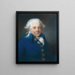 William Man Godschall 1720–1802 - John Russell — indrammet kunstværk på væggen
