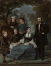 Le général Grant og hans familie - John Sartain — visning af kunstværket