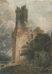 Une tour de château - John Sell Cotman — visning af kunstværket