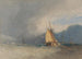 Både ude til havs, nærmer sig storm - John Sell Cotman — visning af kunstværket