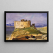 Château de Harlech - John Sell Cotman — indrammet kunstværk på væggen