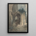 Abbaye de Rievaulx Yorkshire - John Sell Cotman — indrammet kunstværk på væggen