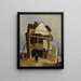 Maison en ruine - John Sell Cotman — indrammet kunstværk på væggen