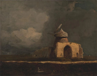 Abbaye de Saint-Bénet - John Sell Cotman — visning af kunstværket