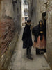 En gade i Venedig - John Singer Sargent — visning af kunstværket